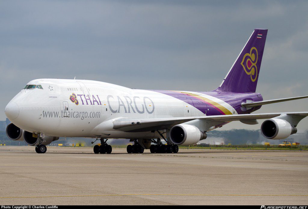Boeing 747 Thai cargo