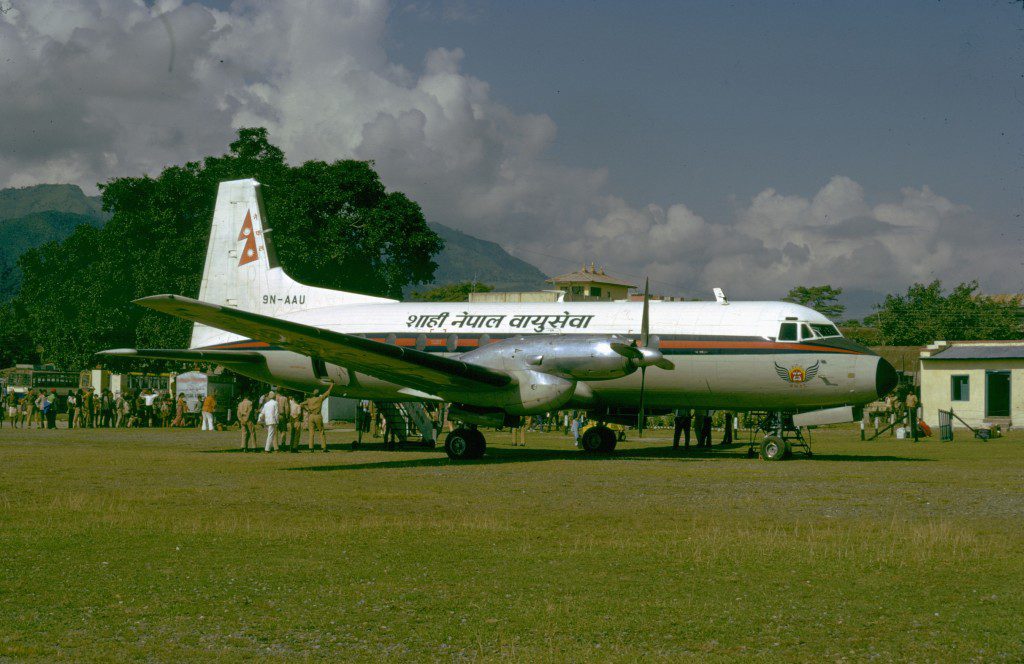 Nepal Airlines 9N-AAU Hawker Siddley Hs- 748 Avro
