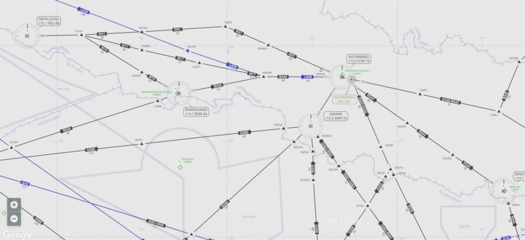 Nepal Chart - Aviation Nepal