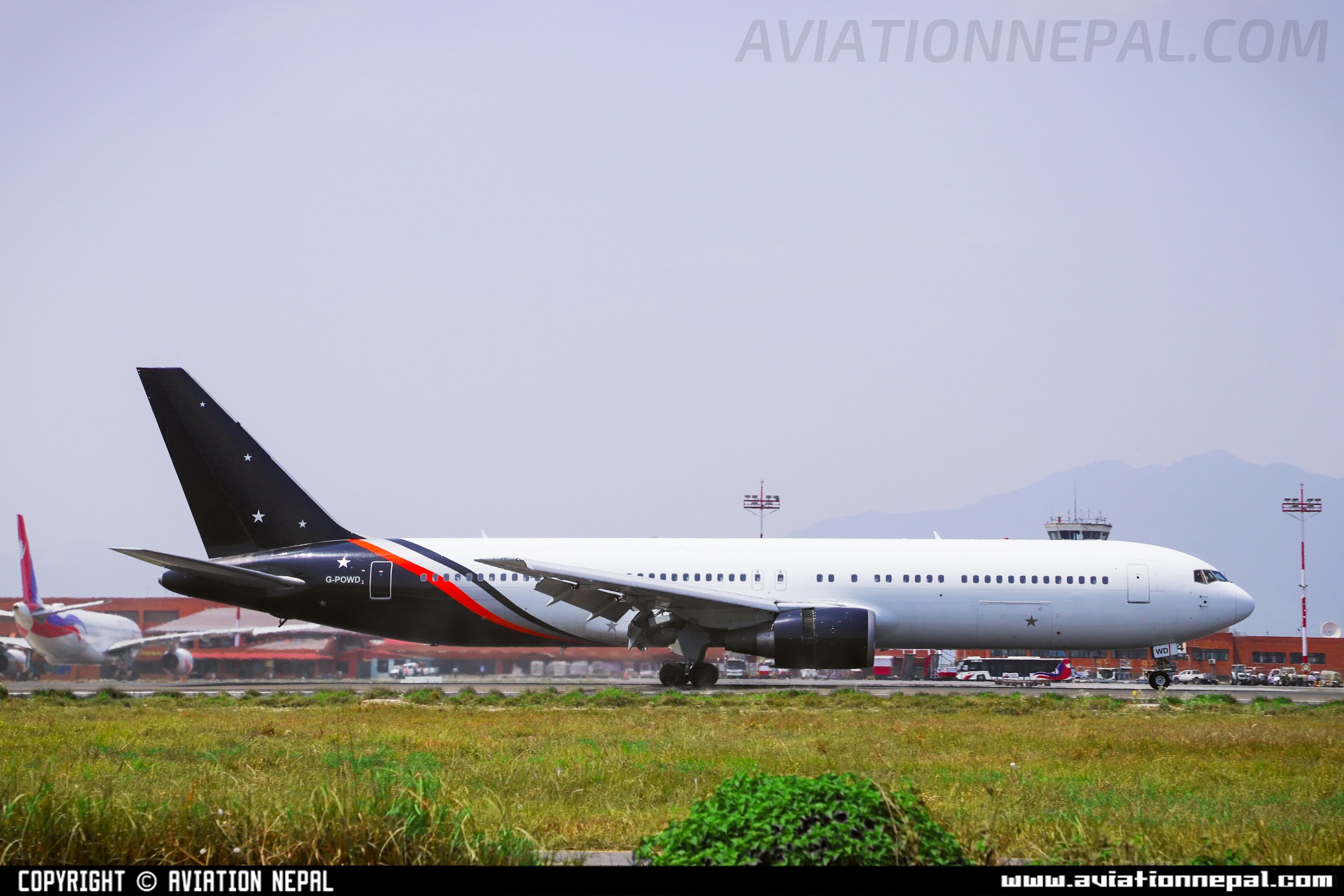 Titan Airways 767 spotted at Kathmandu, Titan Airways Malta secures AOC