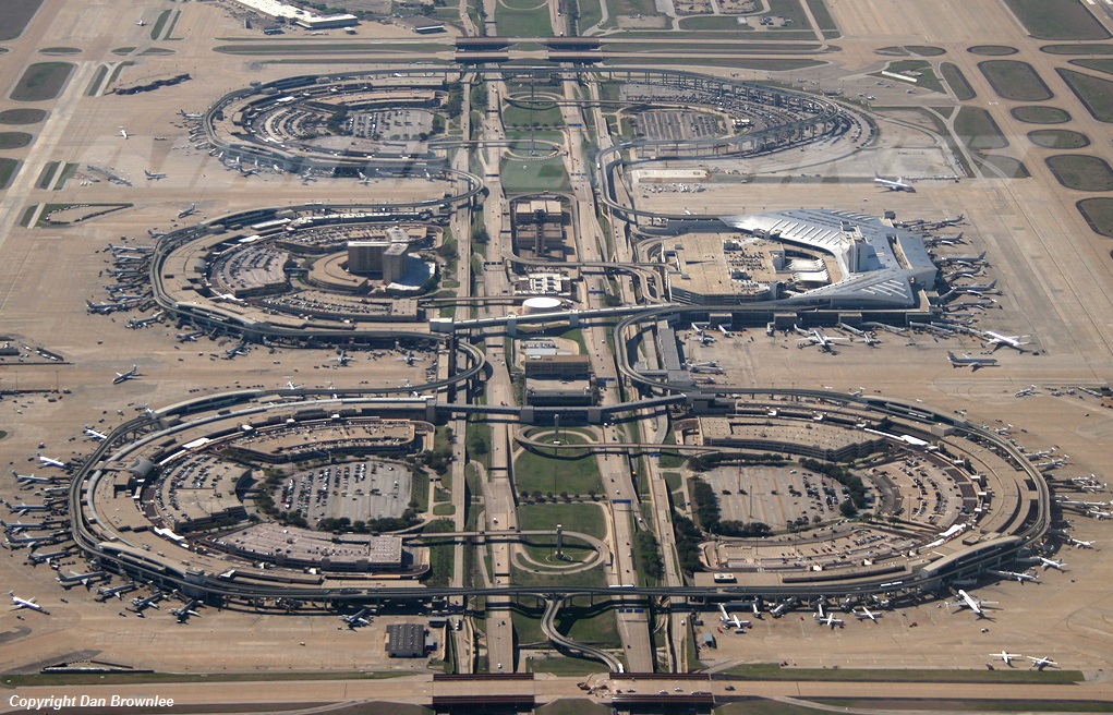 Dallas Forth Worth Airport USA  what's the biggest airport in the world