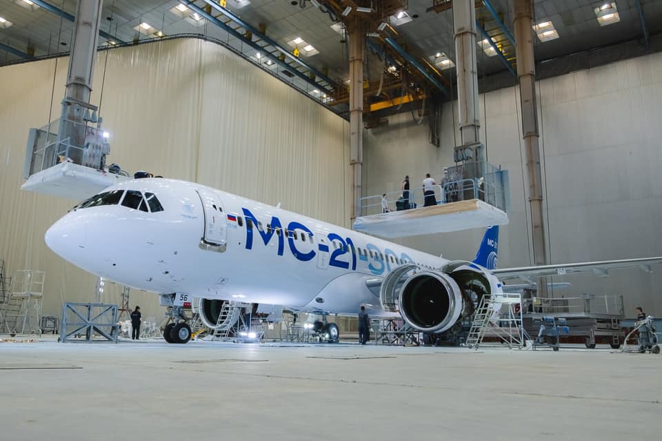 MC-21 aircraft