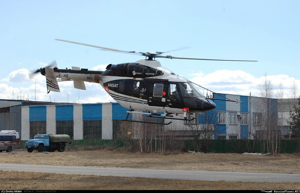 Kazan Ansat ; Photo by Dmitry Muller russian helicopters