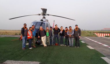 Simrik Air Helicopter company DR Strange team