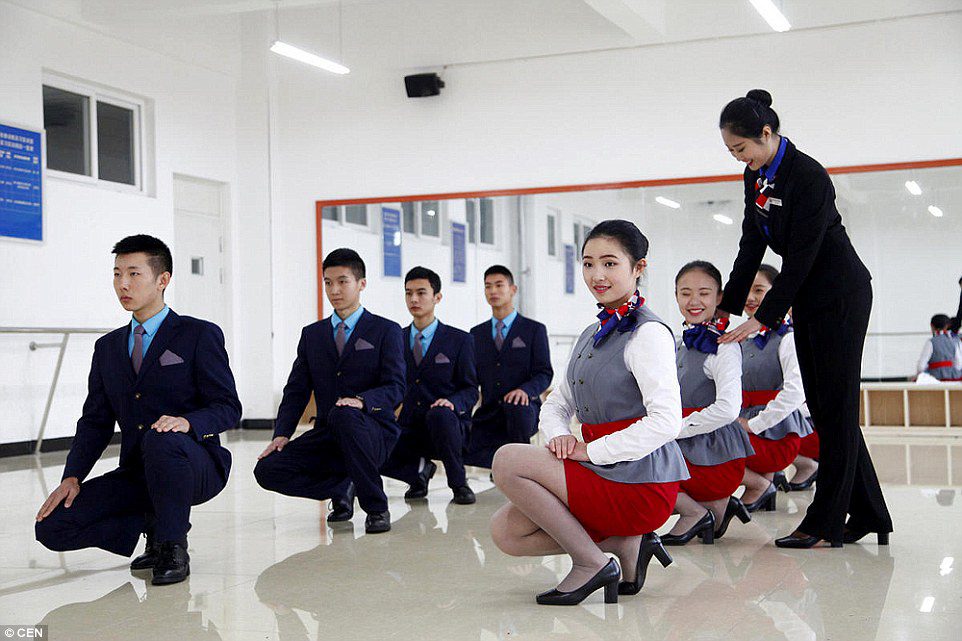 Is It Air Hostess Training Or Military Training   Air Hostess Training Aviationnepal3 