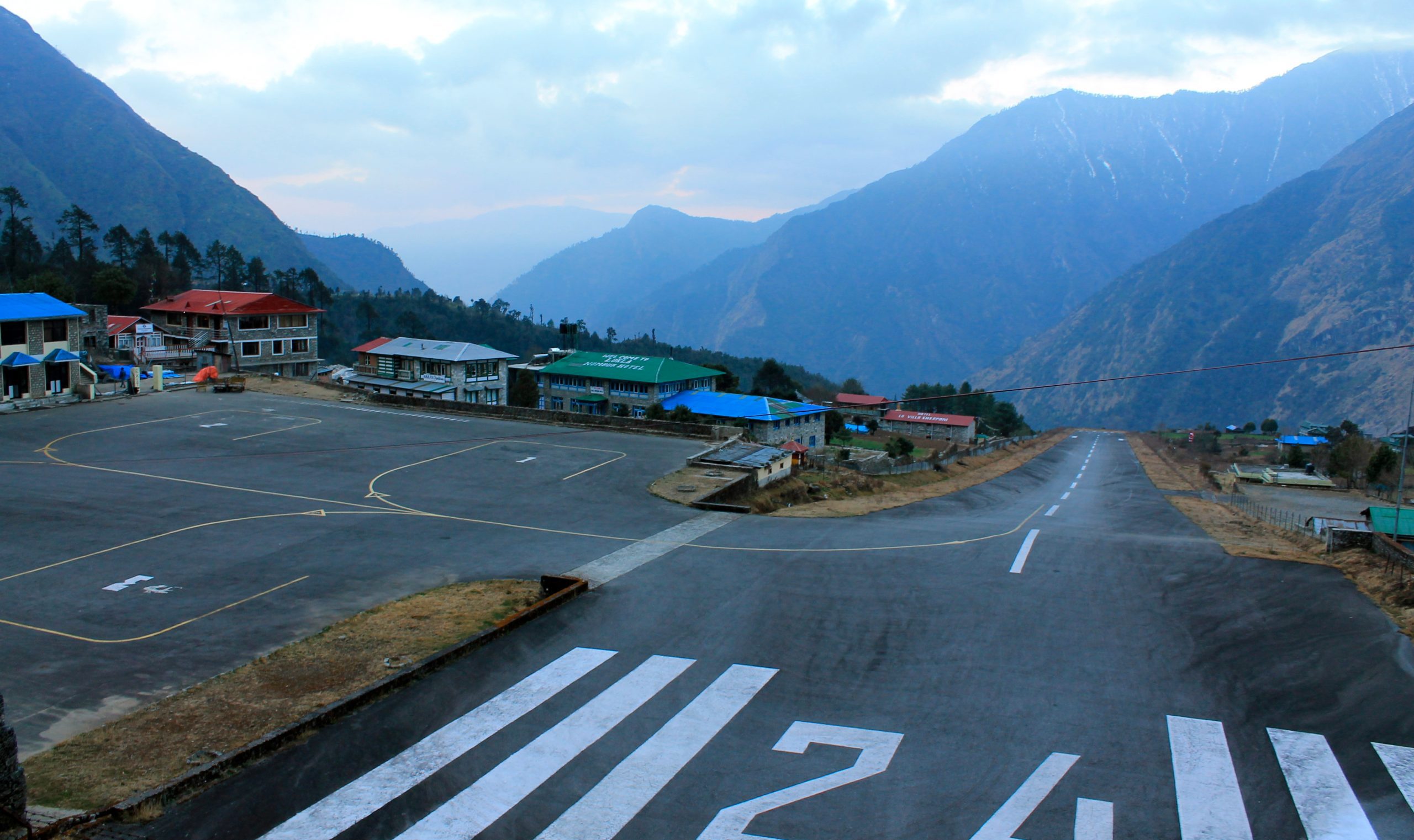 Lukla Airport opens for few hours today after 10 days; again shuts ...