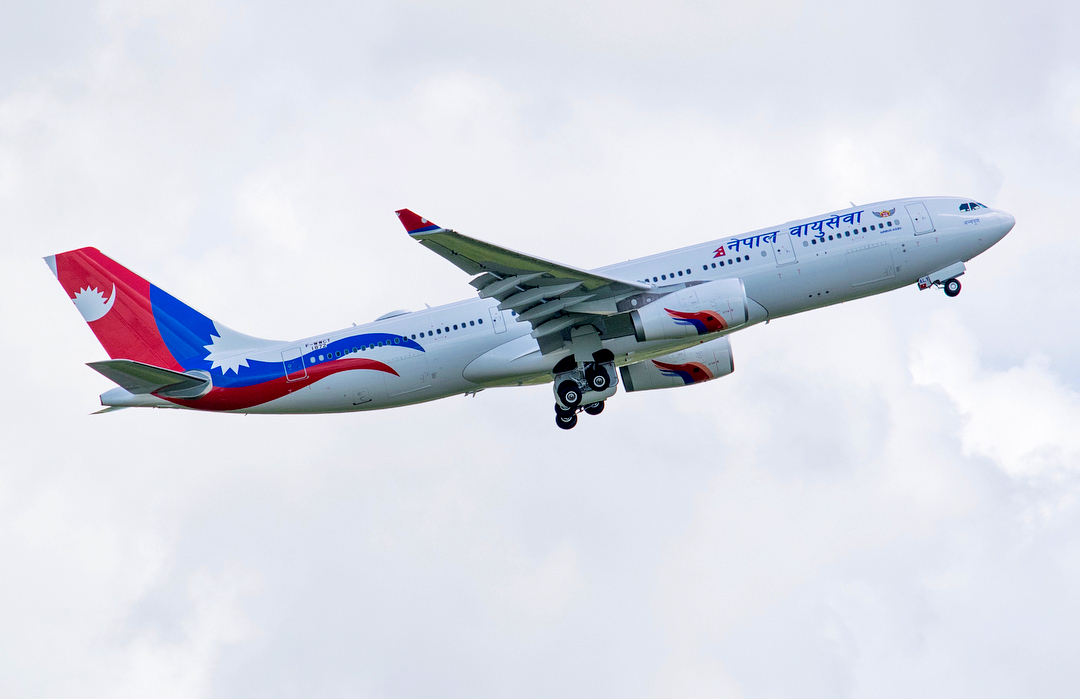 Nepal Airlines follows Jet and Qatar Airways in terms of serving passengers