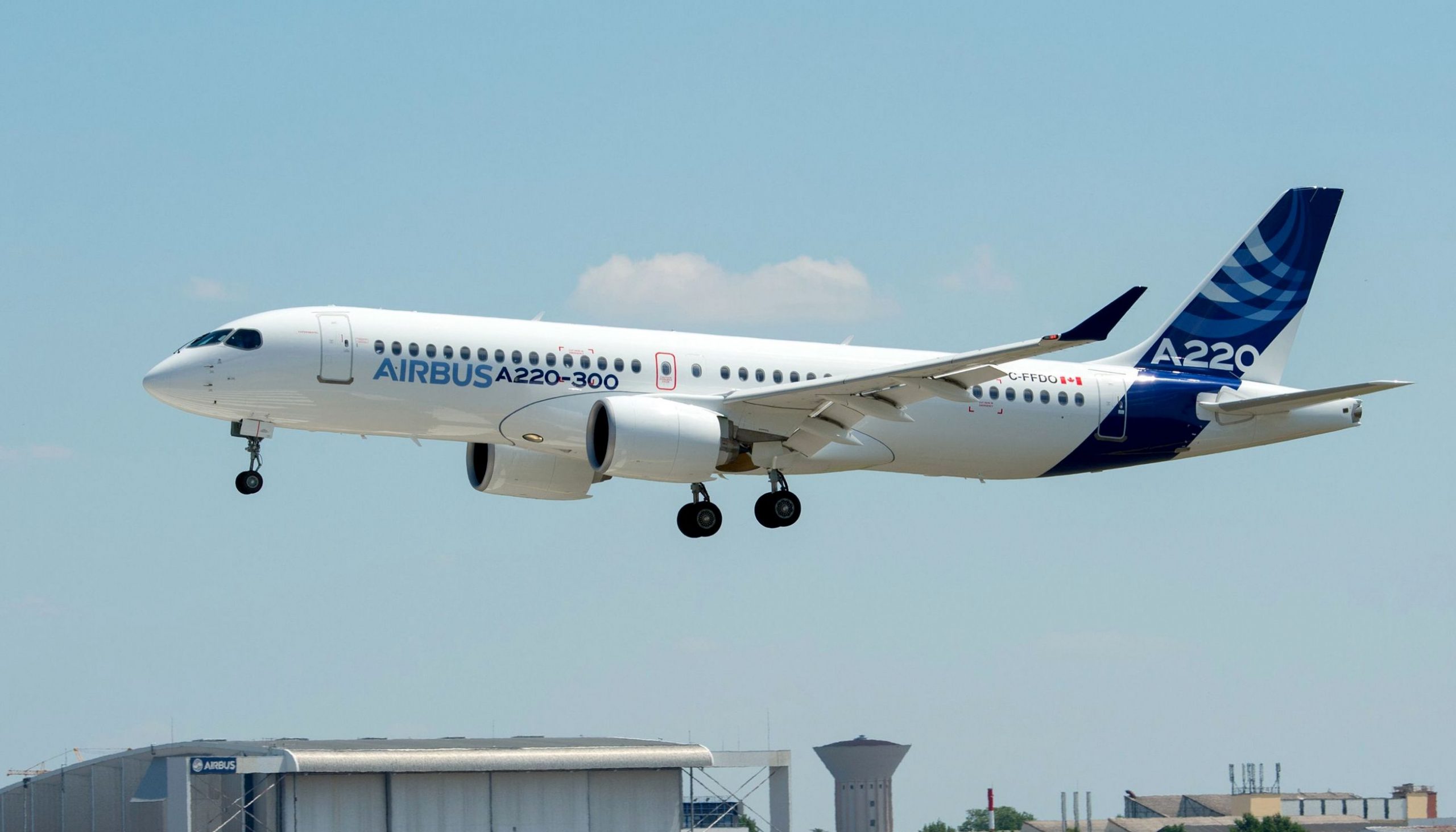 Bombardier CSeries jets officially renamed as Airbus A220-300