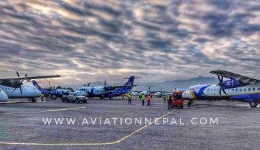 Congestion At TIA Domestic Parking Bay - Aviation Nepal