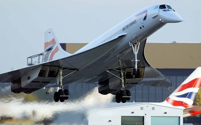 supersonic passenger jet crash