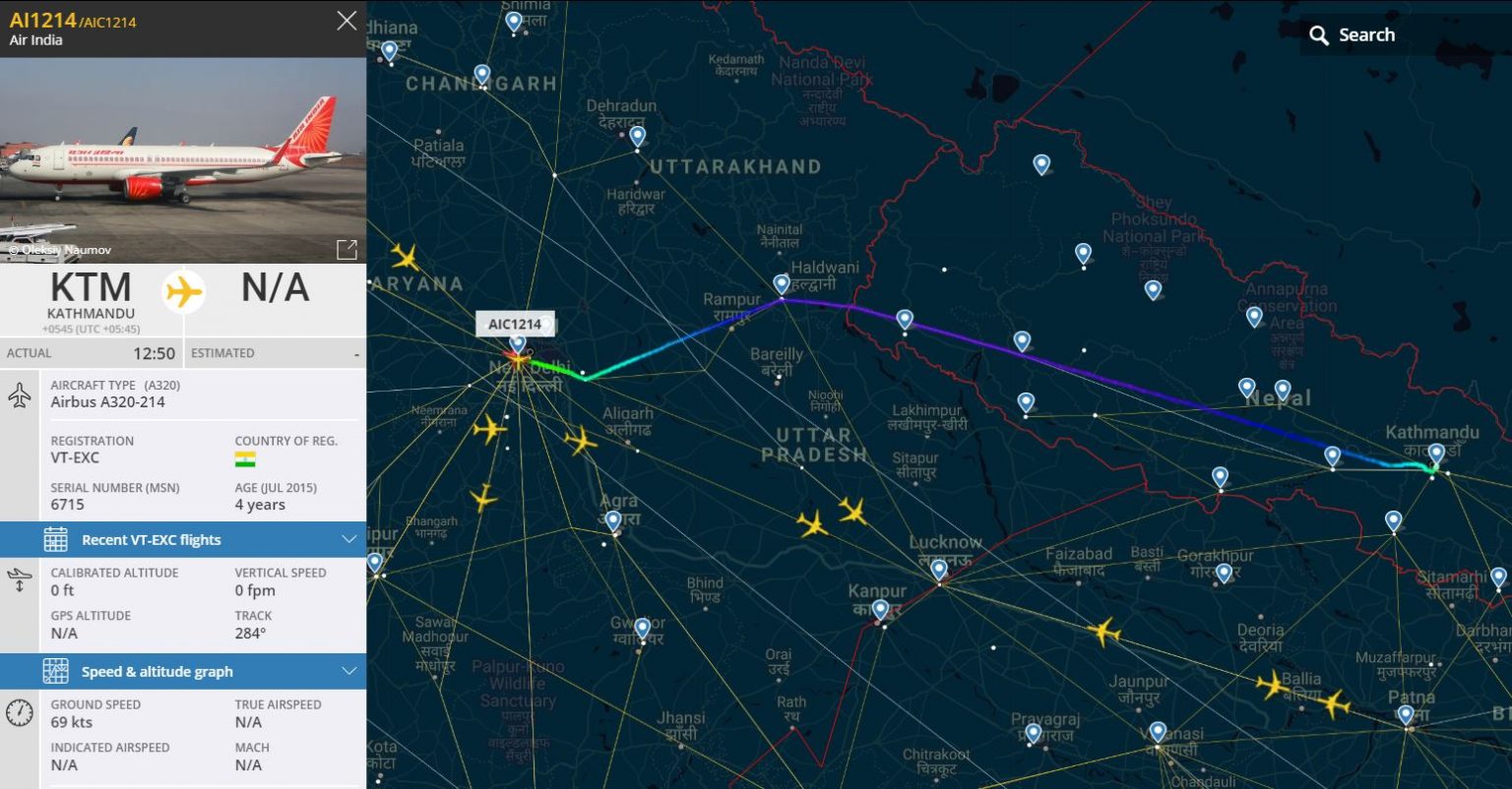 Air India evacuates 165 Indian nationals from Kathmandu today