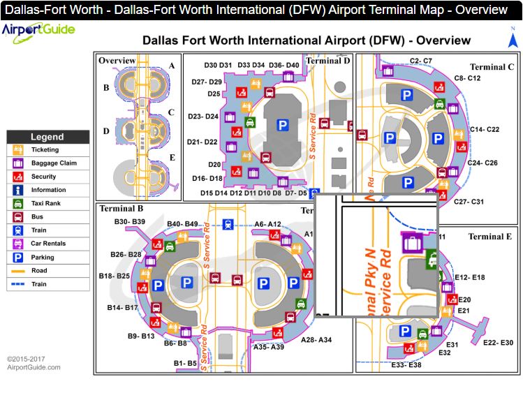 Dallas Airport Fort Worth, primary international airport in Texas ...