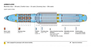 The fifth Airbus A350 VP-BXD joined the fleet of Aeroflot | Aviation Nepal