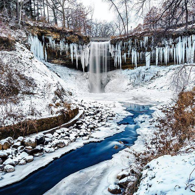 Minnehaha Falls winter1 | Aviation Nepal