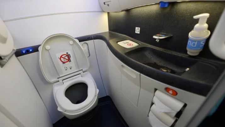 Airplane toilet: what is it, and how does it work | Aviation Nepal